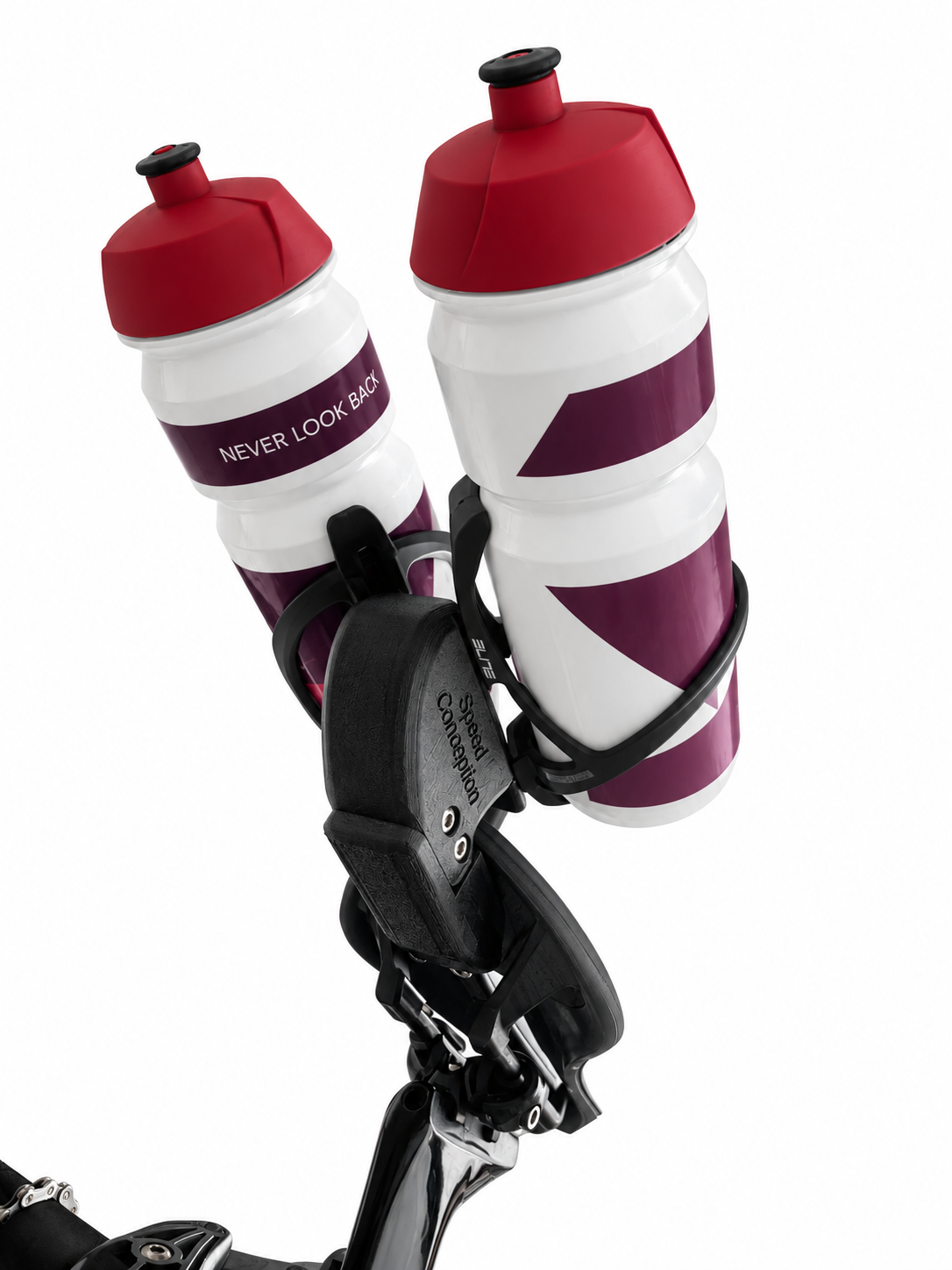 Support hydratation pour selle Fizik en simple ou en double, version Double, vue 7
