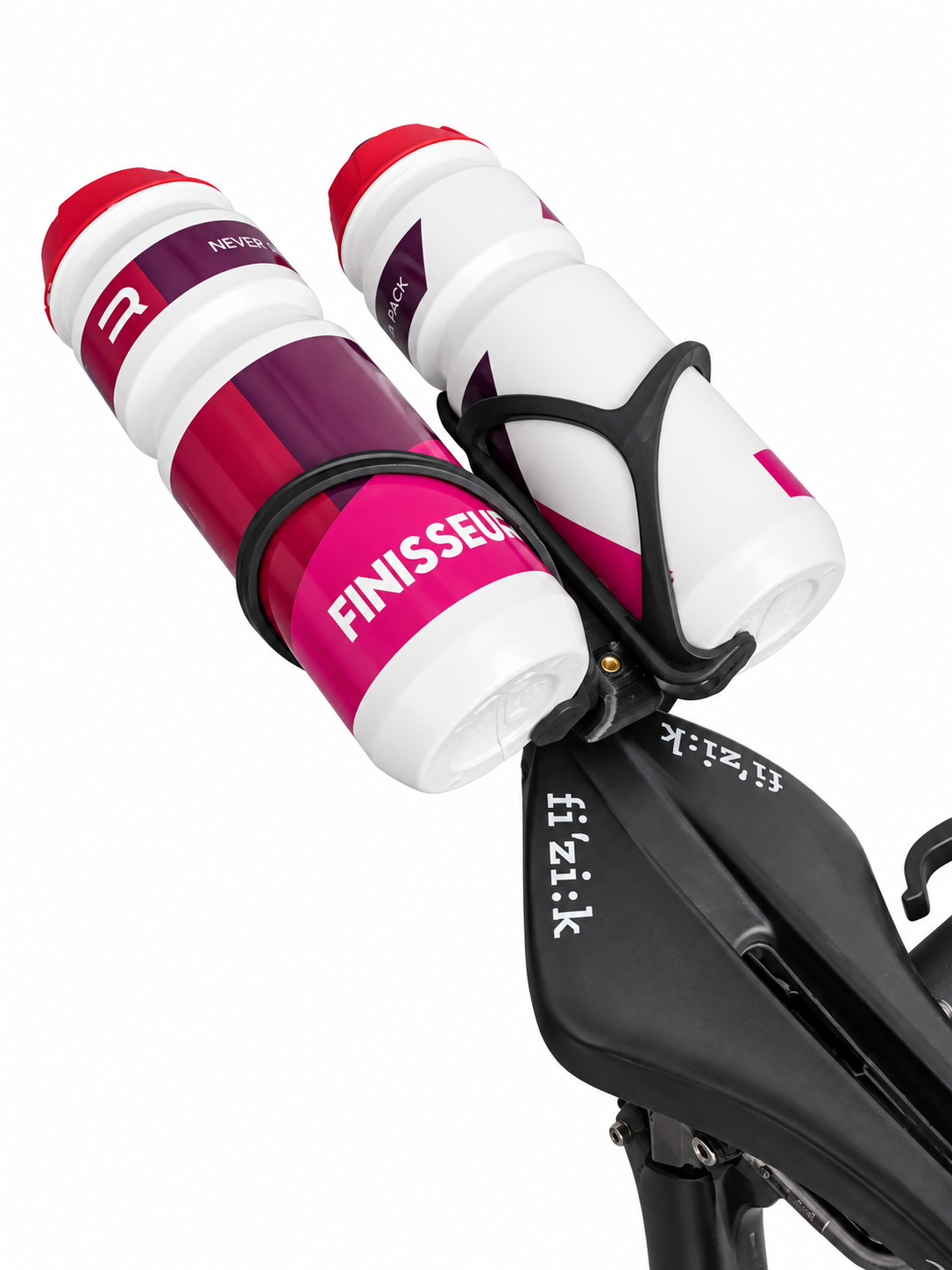 Support hydratation pour selle Fizik en simple ou en double, version Double, vue 9