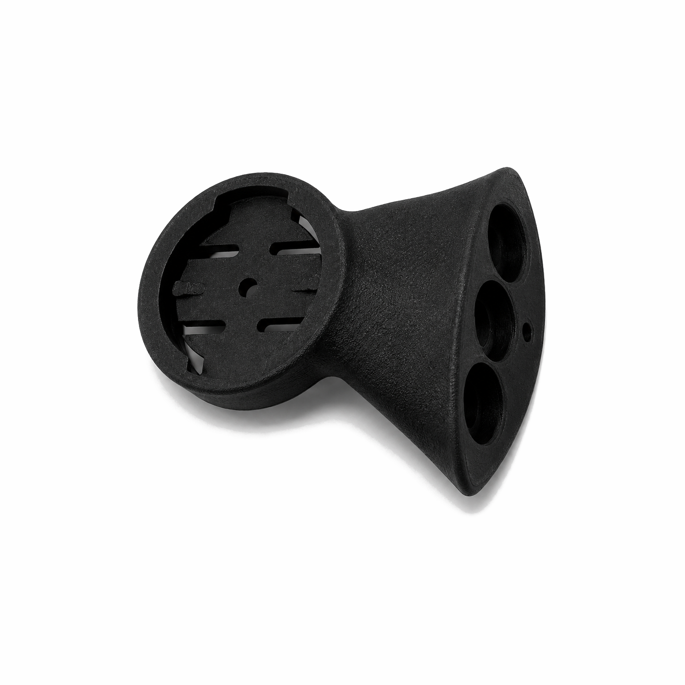 Support compteur sur prolongateur — version Moulé — Aero Coach — vue 3